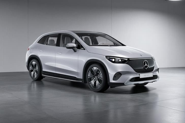 Mercedes Benz Eqe Suv Color High Tech Silver